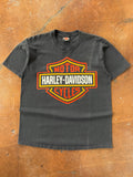 1990 Harley Davidson "orange emblem" biker shirt (XL)
