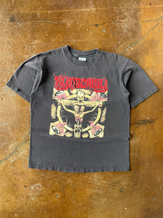 1993 lightly distressed Hypocrisy "osculum obscenum" band shirt (LARGE)