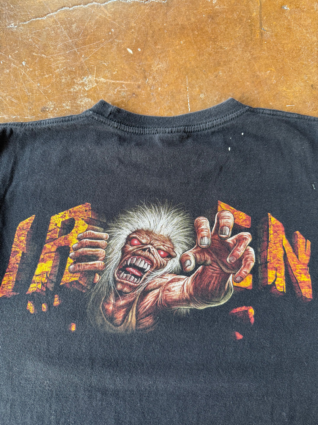 2000s Iron Maiden "a matter of life and death" band shirt (MEDIUM)
