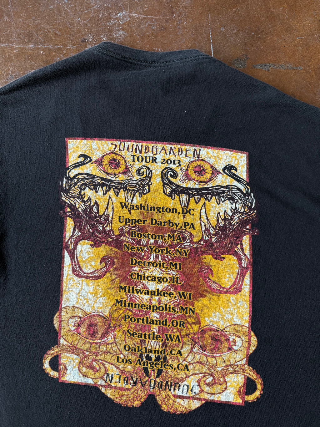 2013 Soundgarden tour band shirt (XL)