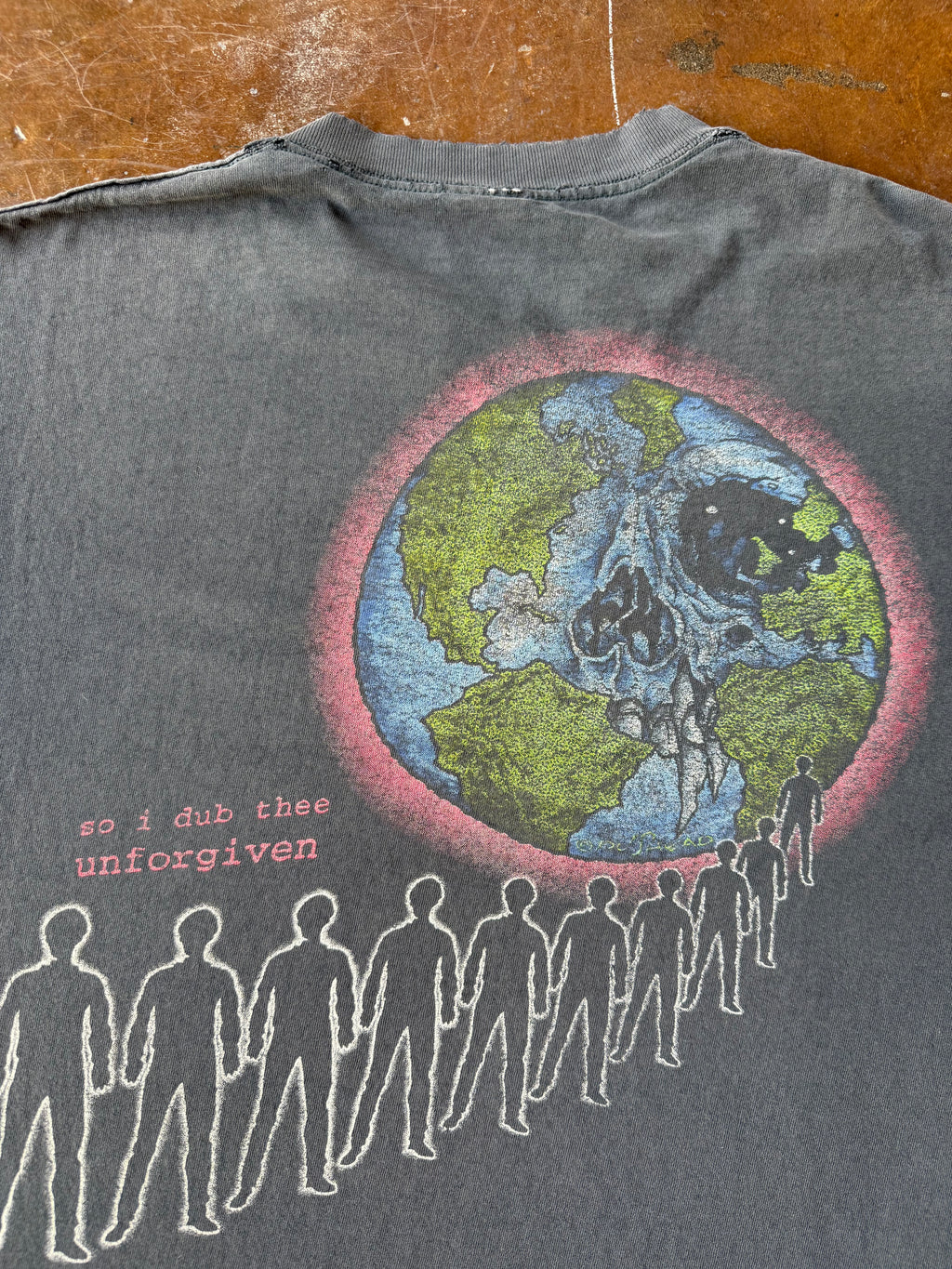 90s faded Metallica "so i dub thee unforgiven" band shirt (XL)