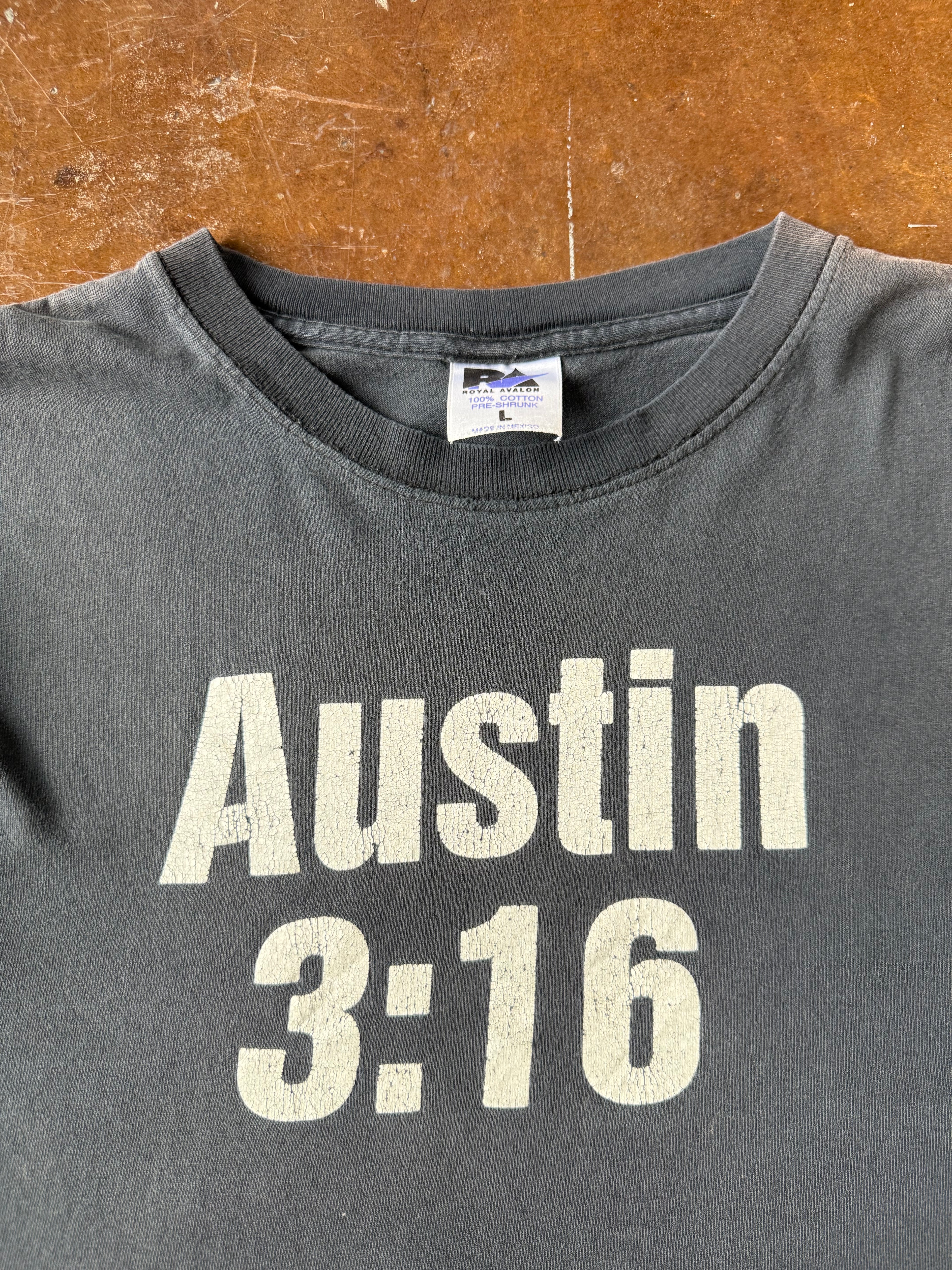 90s WWE Stone Cold Steve Austin "3:16" shirt (XL)