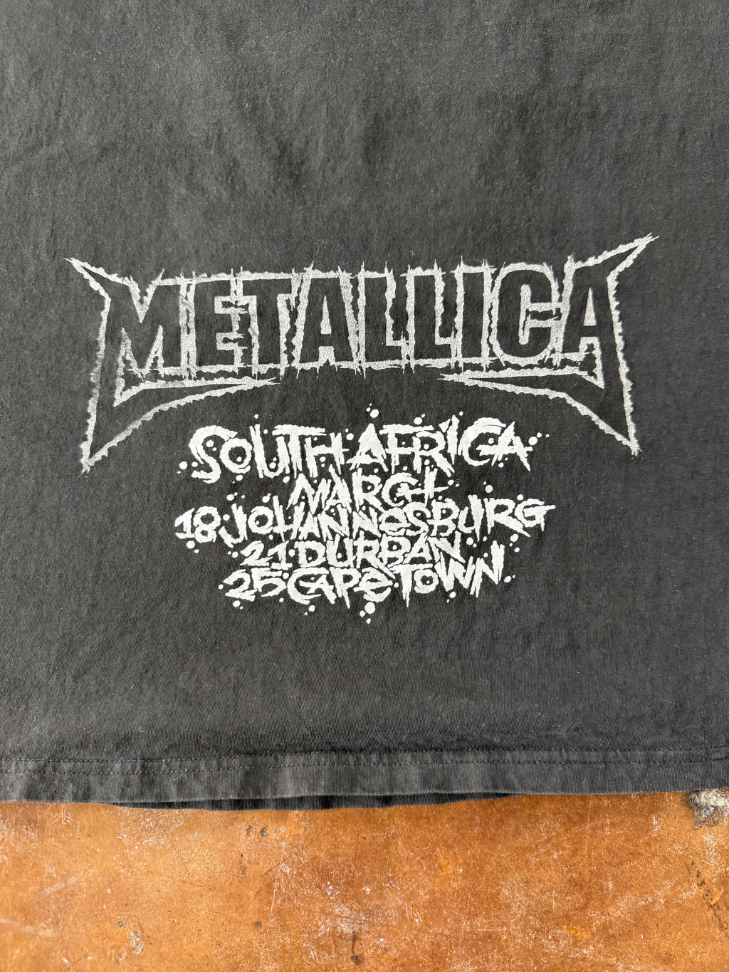 2006 Metallica "escape from the studio" South Africa tour shirt (XL)