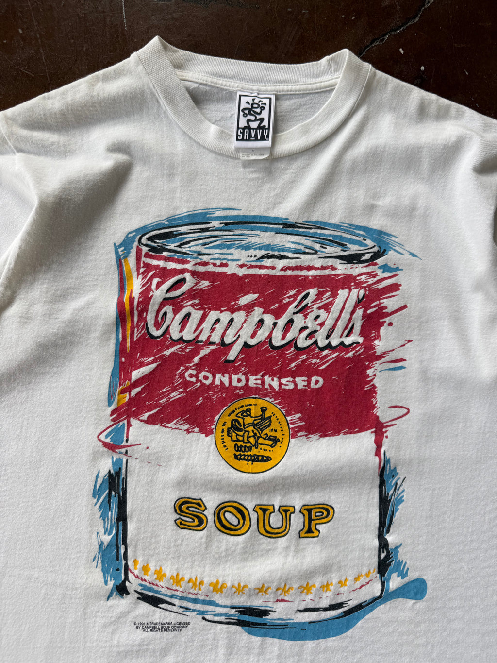 1996 Campbell's Soup art shirt (MEDIUM)