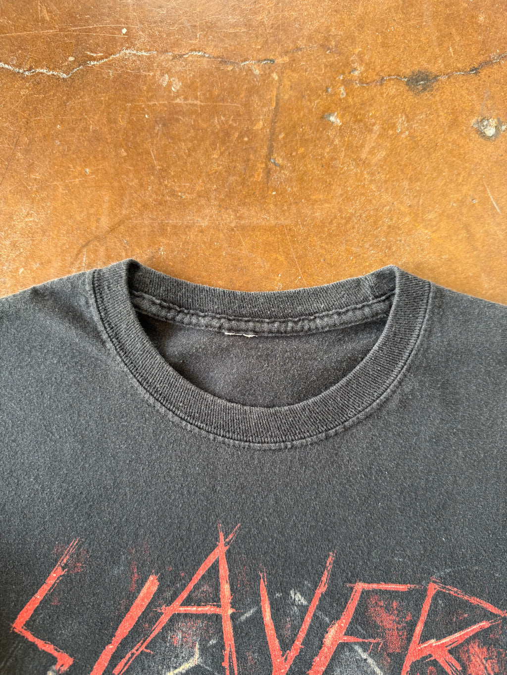2000s Slayer "skullpile" band longsleeve shirt (MEDIUM)