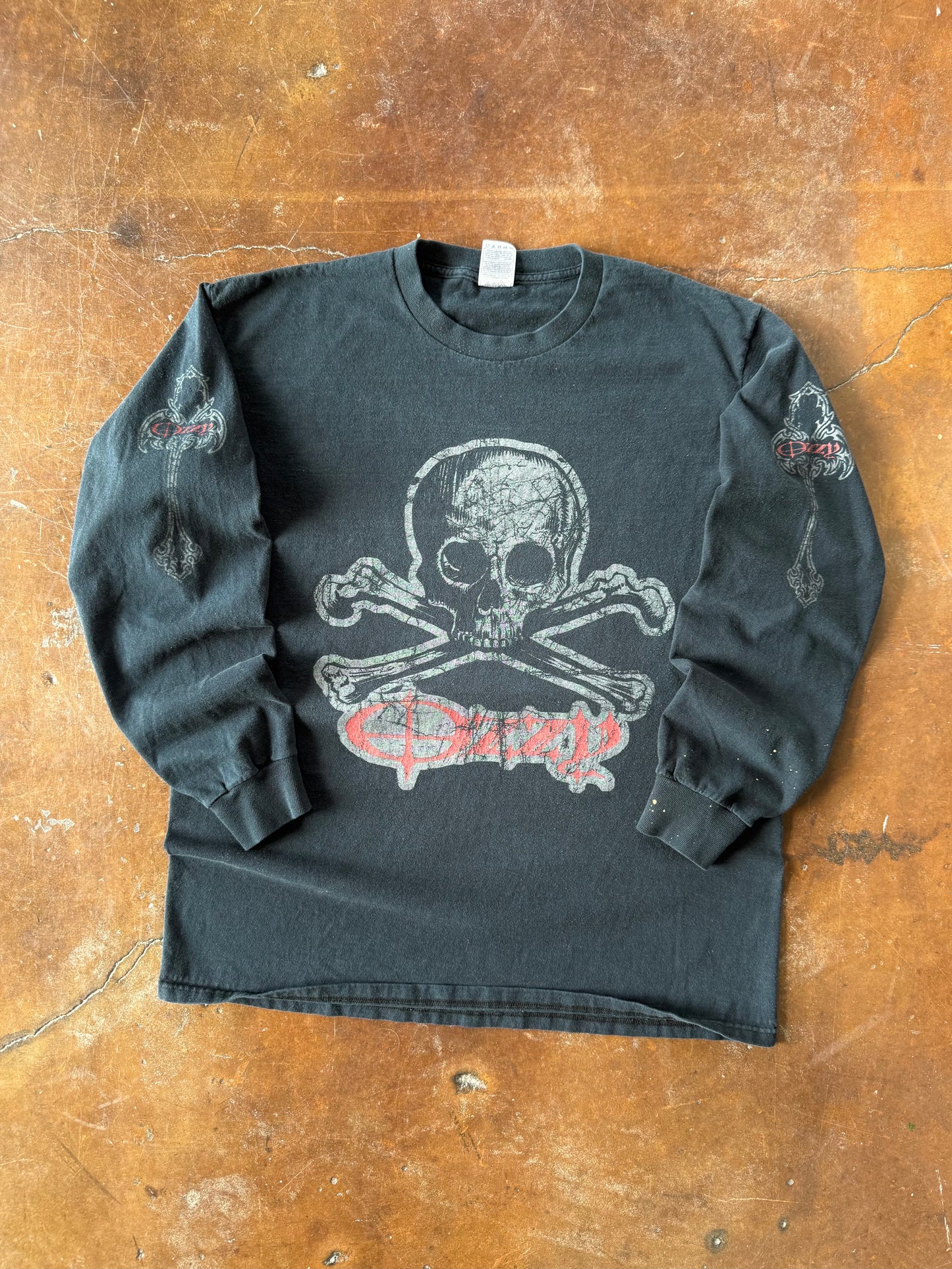 2003 Ozzy Osbourne "skull" longsleeve shirt (XL)
