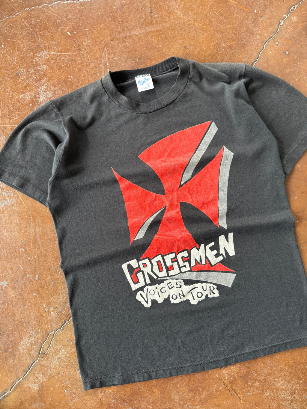 90s Crossmen "voices on tour" shirt (MEDIUM)