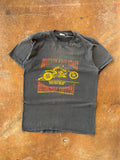 70s Motorcycle Festival Harley Davidson Sponsor shirt (LARGE)