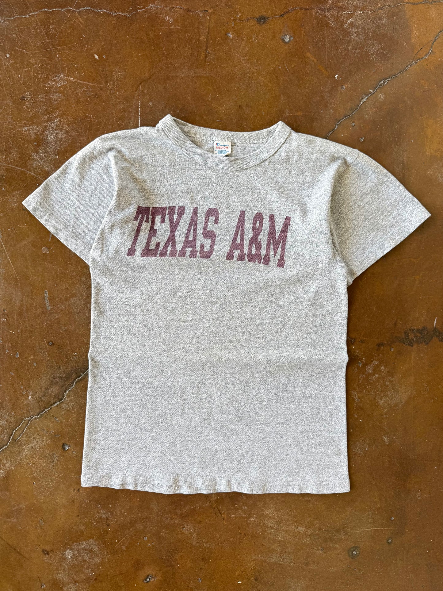 80s Champion "texas a&m" shirt (MEDIUM)