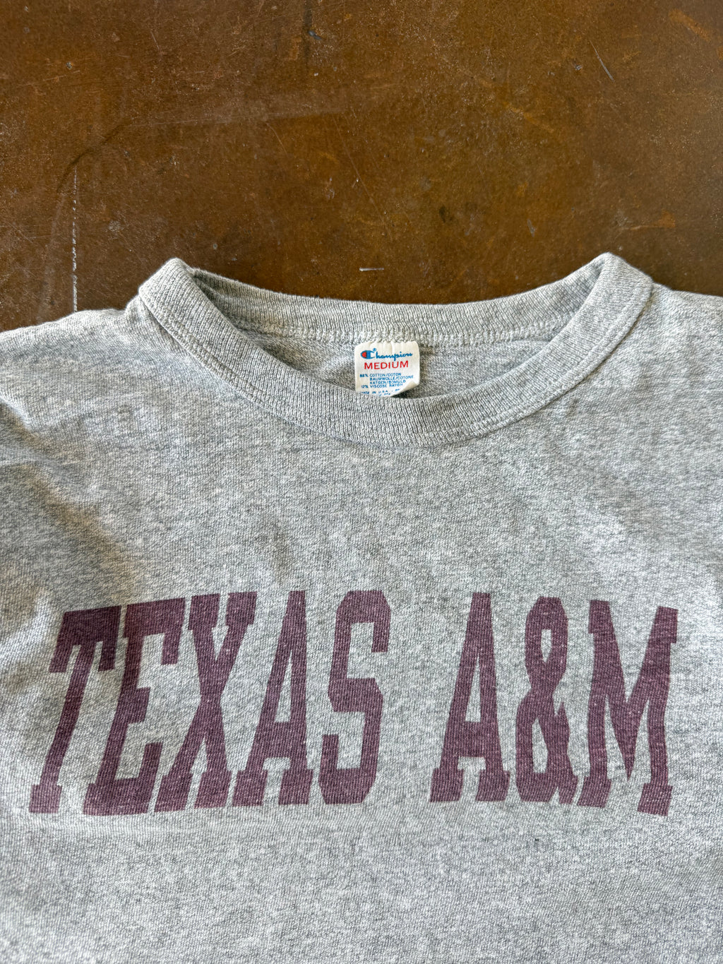 80s Champion "texas a&m" shirt (MEDIUM)