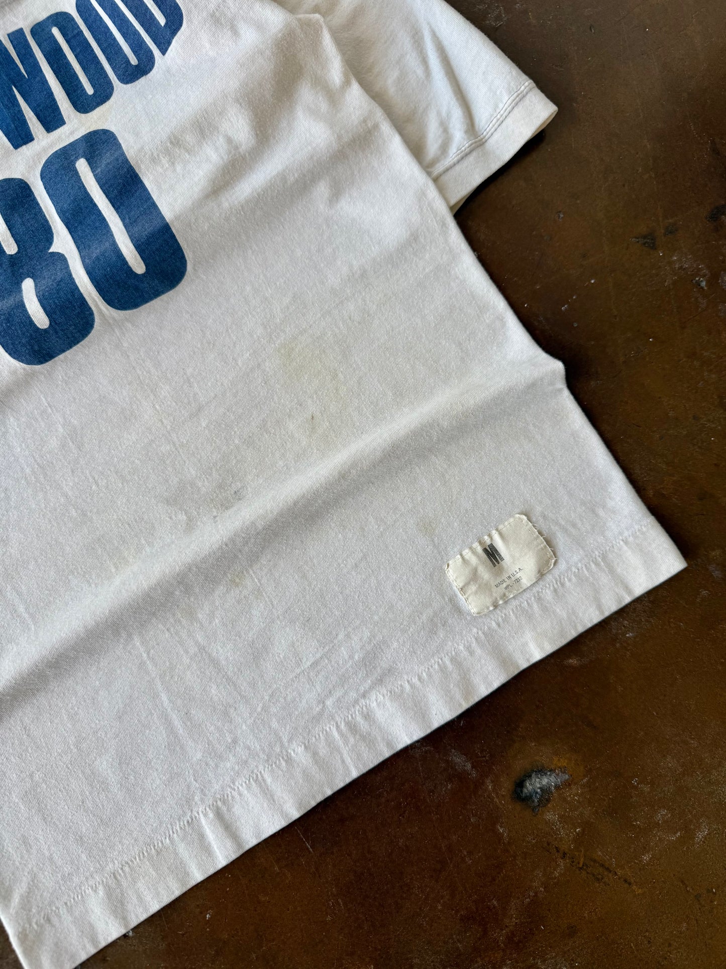 80s Wildwood "80" jersey style cotton shirt (MEDIUM)