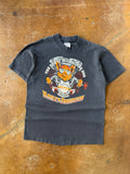 80s Harley Davidson "the great milwaukee hog" 3D emblem shirt (LARGE)