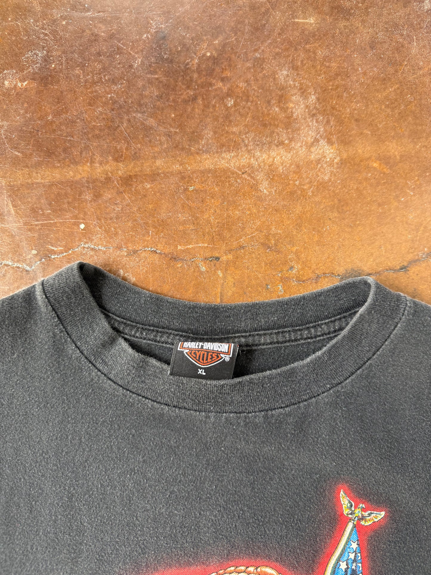 2001 Harley Davidson "american serpent" biker shirt (XL)