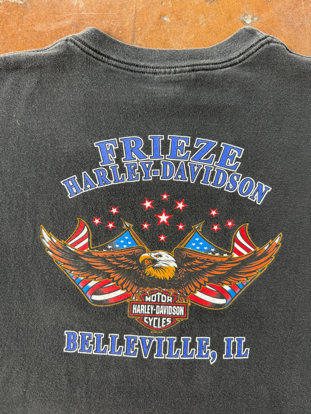 2001 Harley Davidson "american serpent" biker shirt (XL)