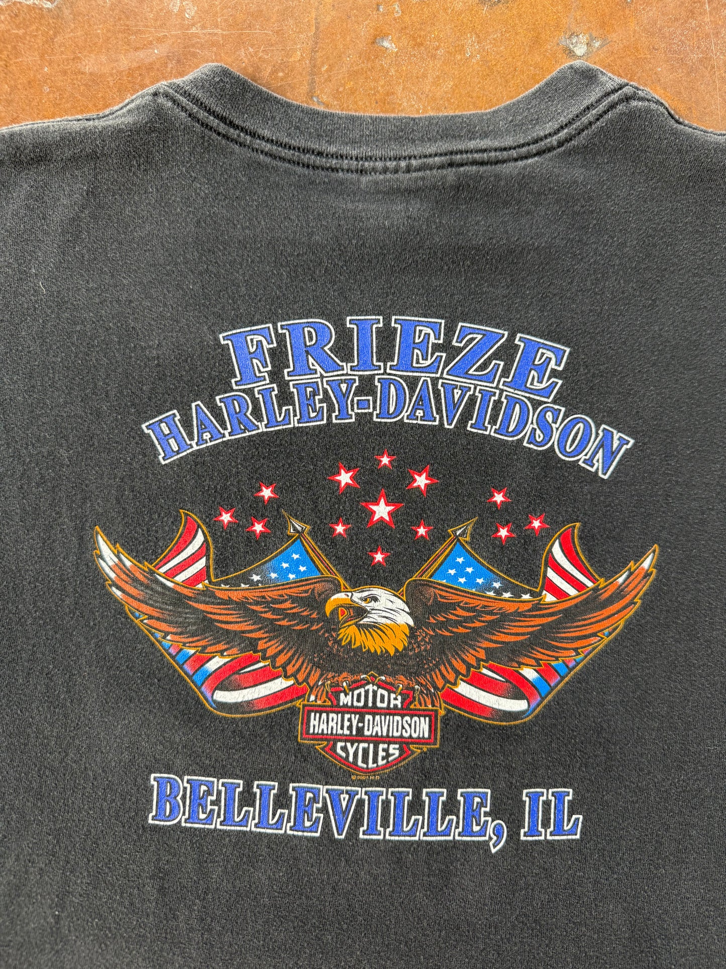 2001 Harley Davidson "american serpent" biker shirt (XL)