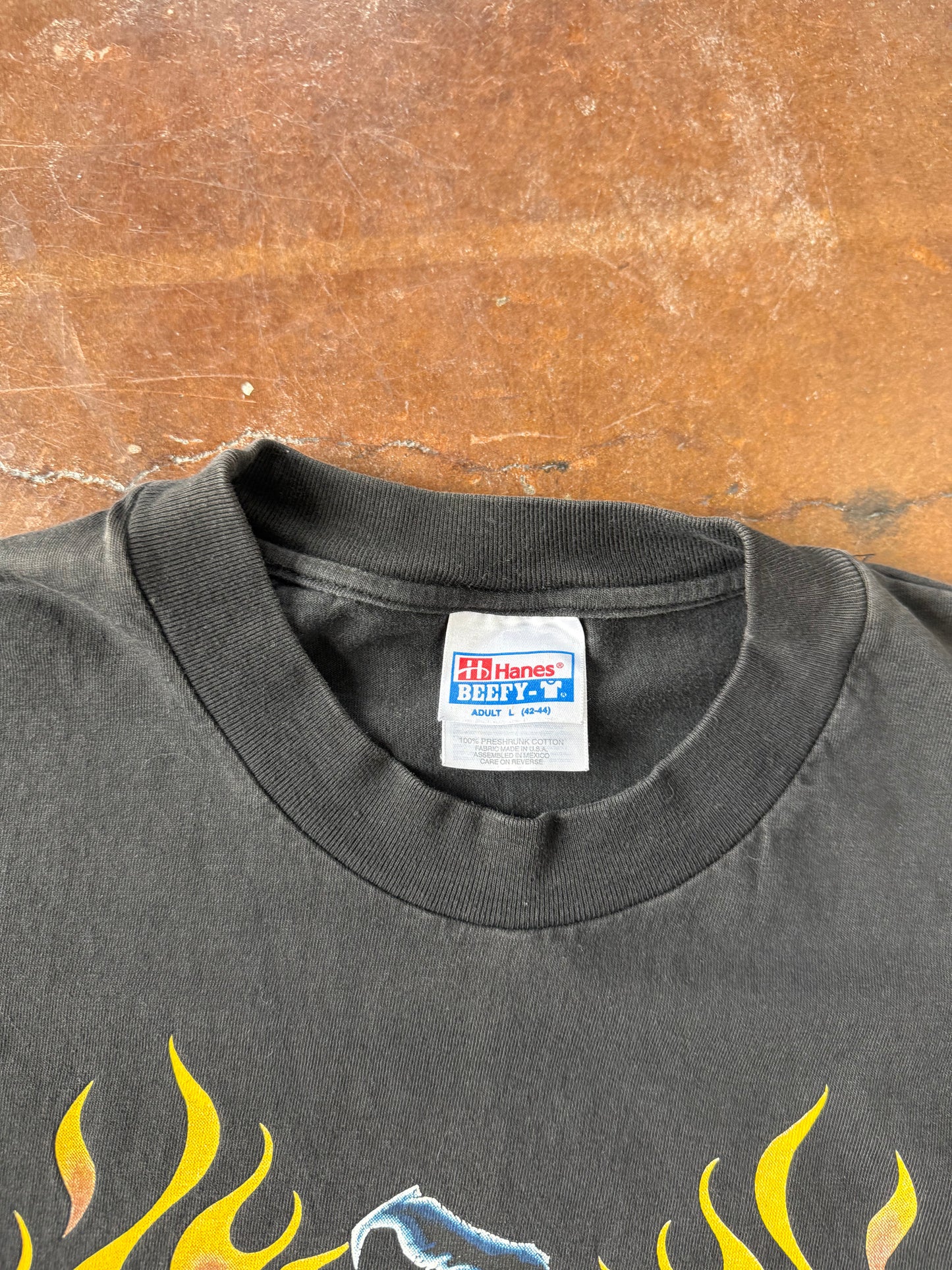 1998 Sturgis Bike Rally "executioner" biker shirt (LARGE)