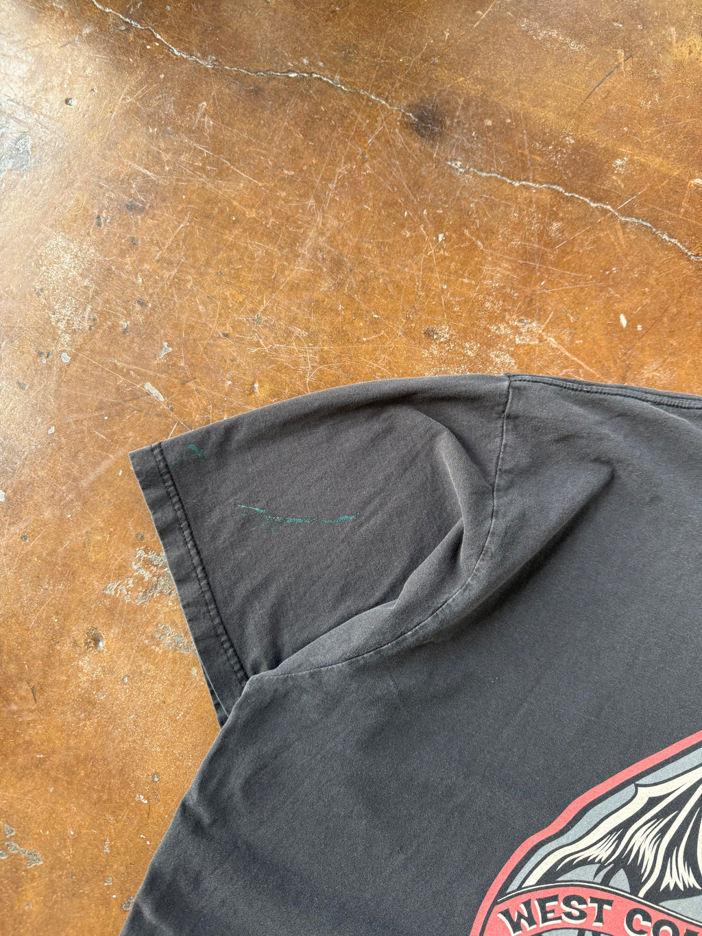 2000s West Coast Choppers "devil-man" shirt (XXXL)
