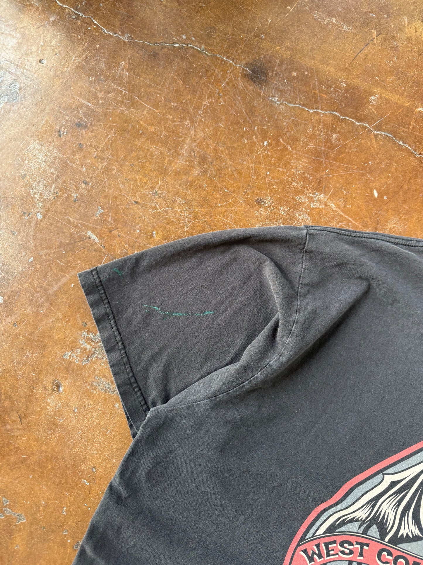 2000s West Coast Choppers "devil-man" shirt (XXXL)