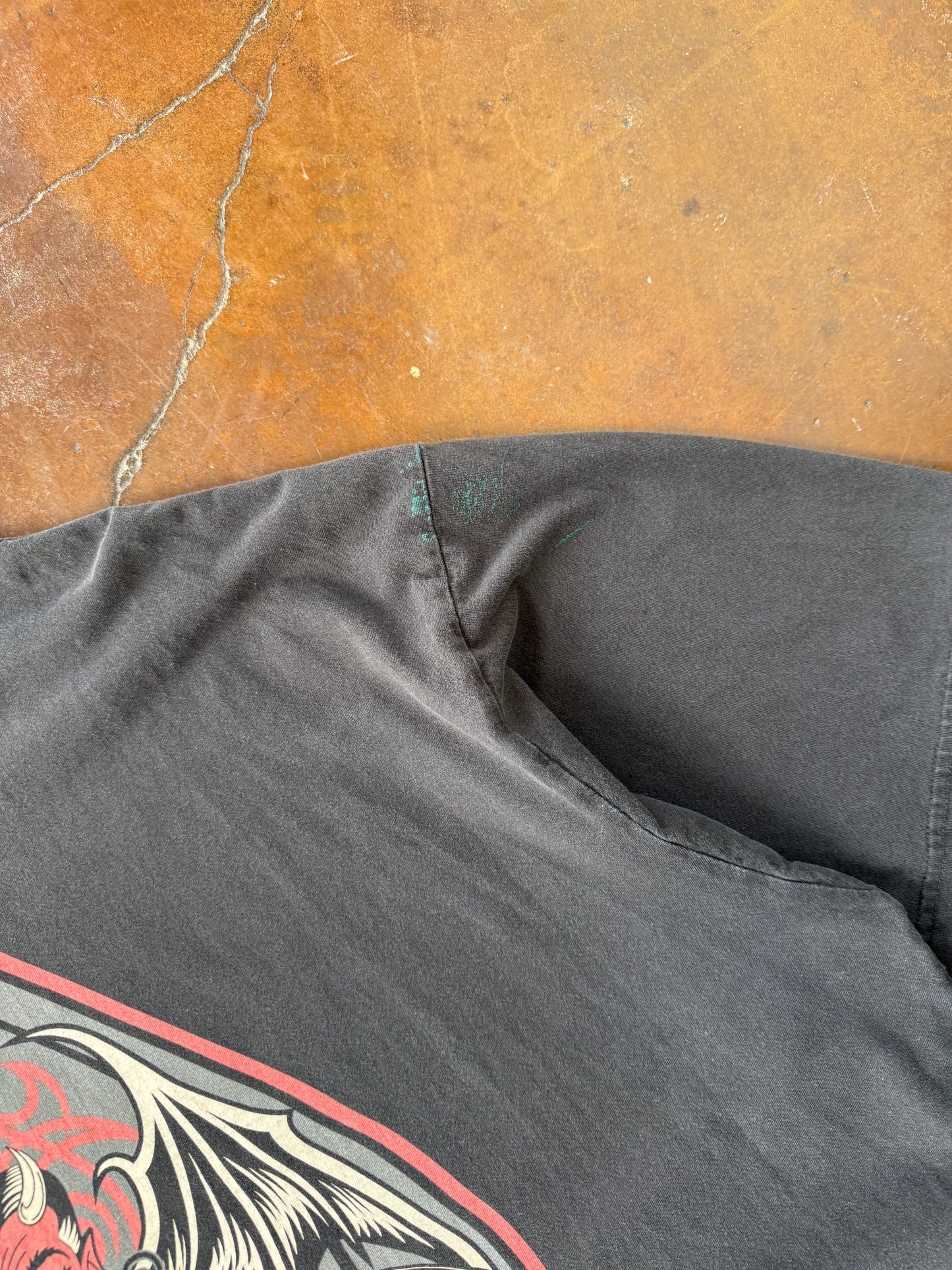 2000s West Coast Choppers "devil-man" shirt (XXXL)