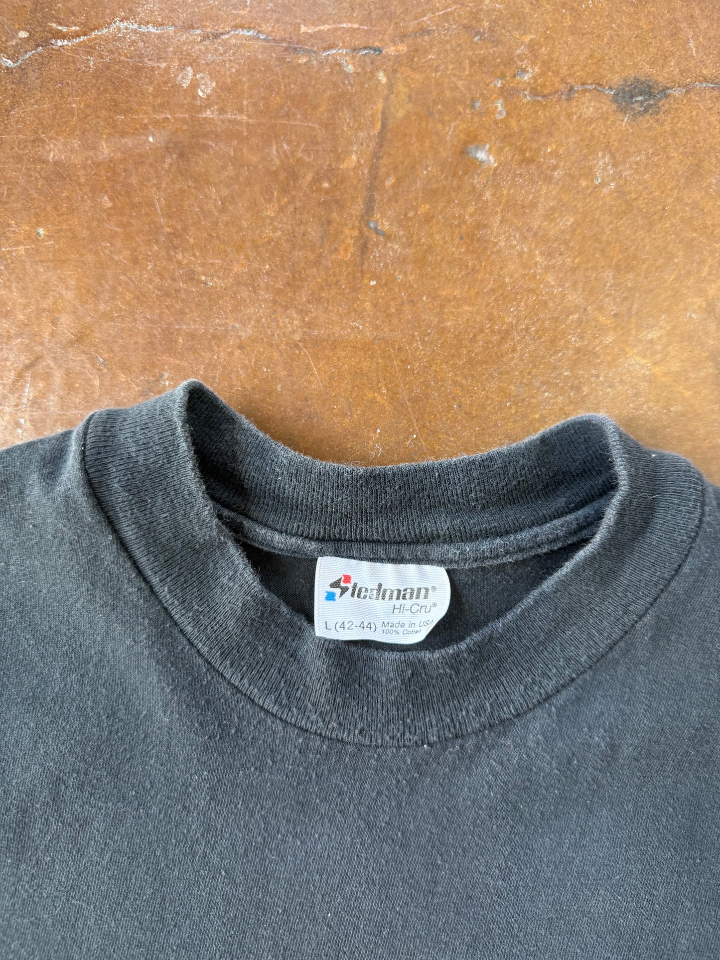 80s Harley Davidson embroidered logo pocket shirt (LARGE)