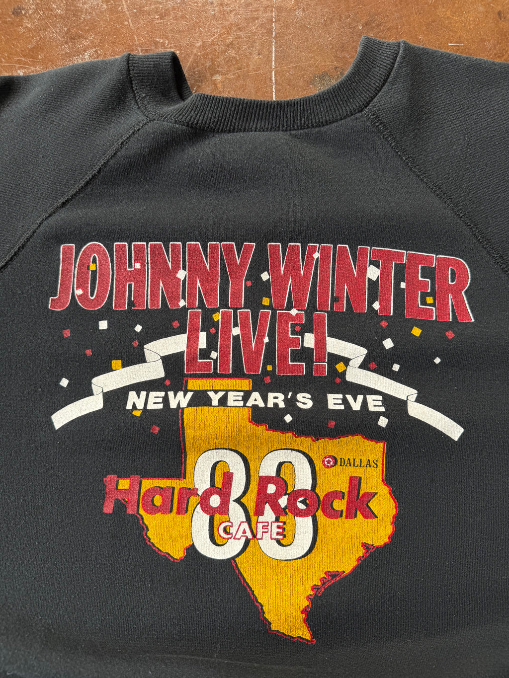 1987 Johnny Winter Hard Rock Cafe sweater (XL)