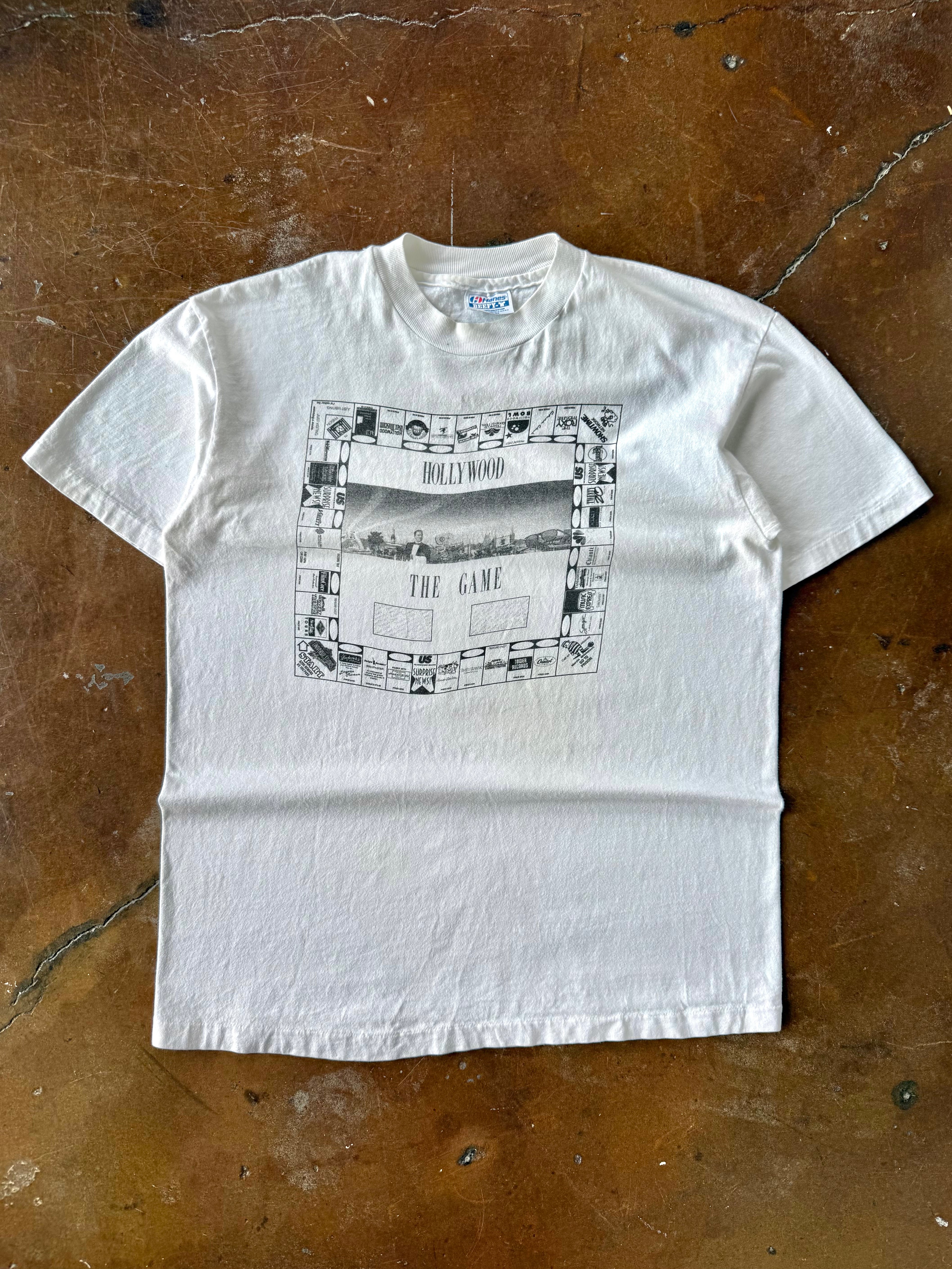 90s Hollywood "the game" monopoly shirt (LARGE)