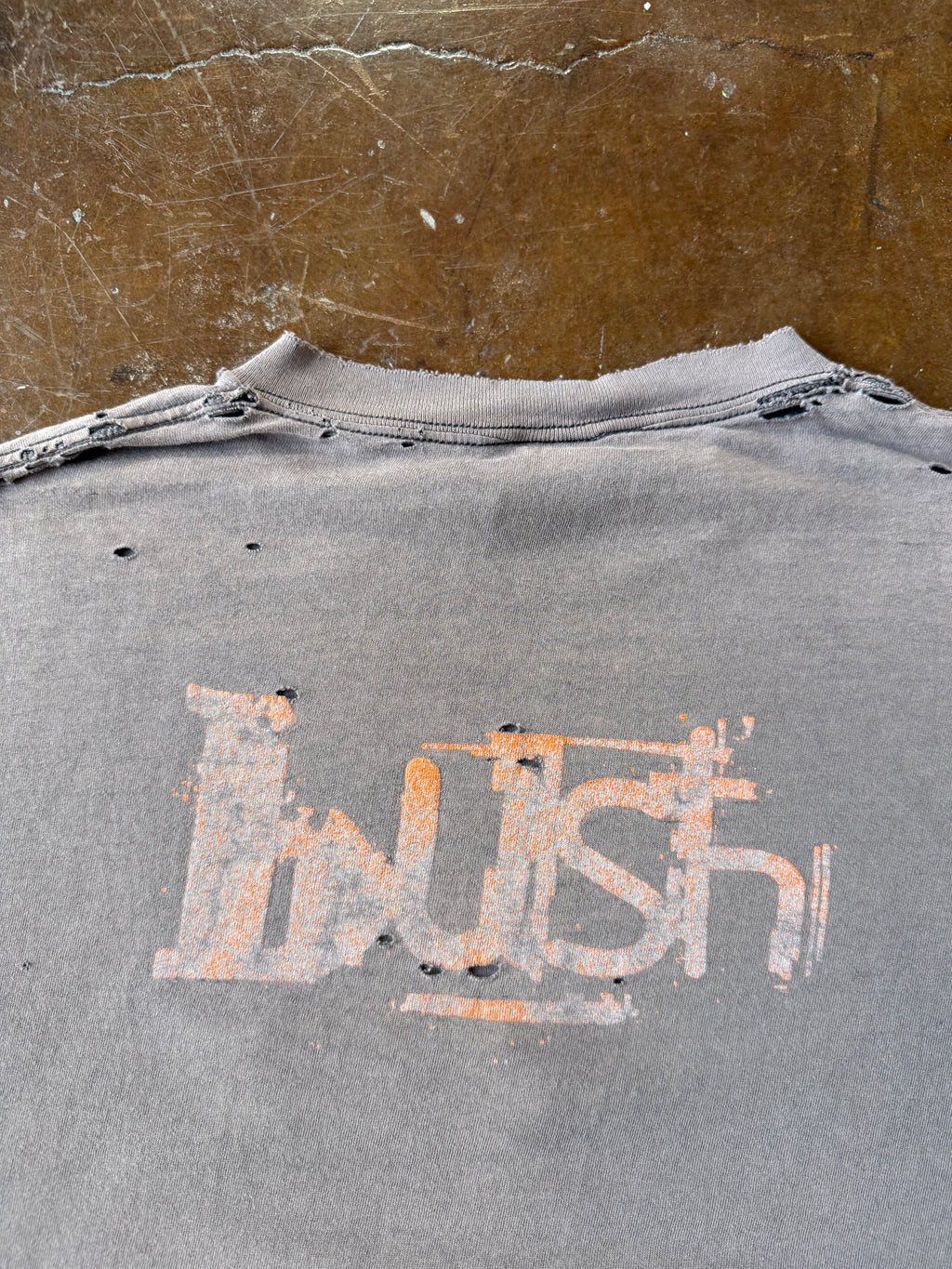 1996 distressed Bush "razorblade suitcase" band shirt (XL)