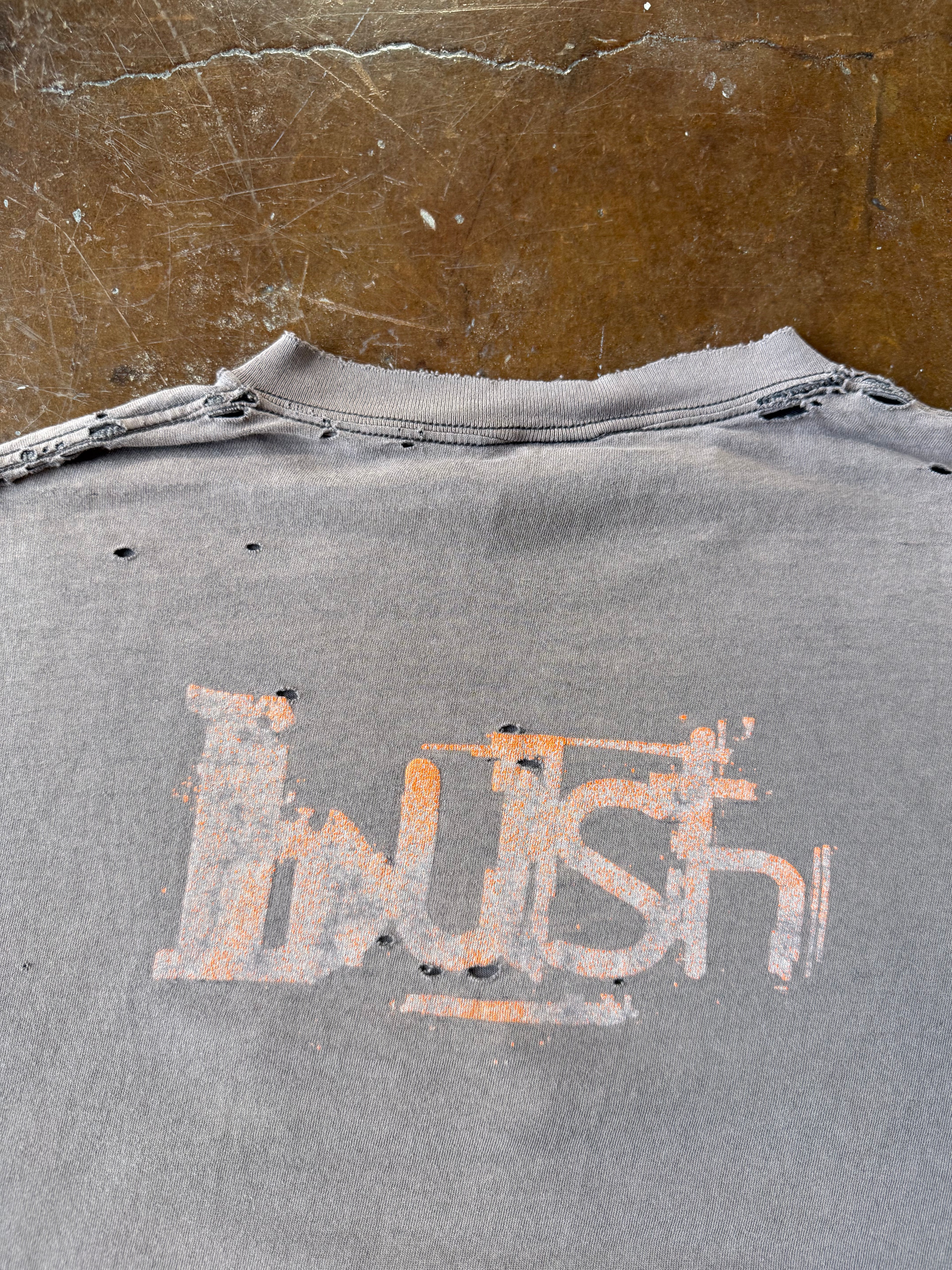 1996 distressed Bush "razorblade suitcase" band shirt (XL)