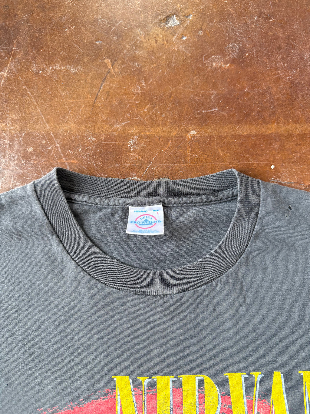 1997 Nirvana "from the muddy banks" band shirt (LARGE)