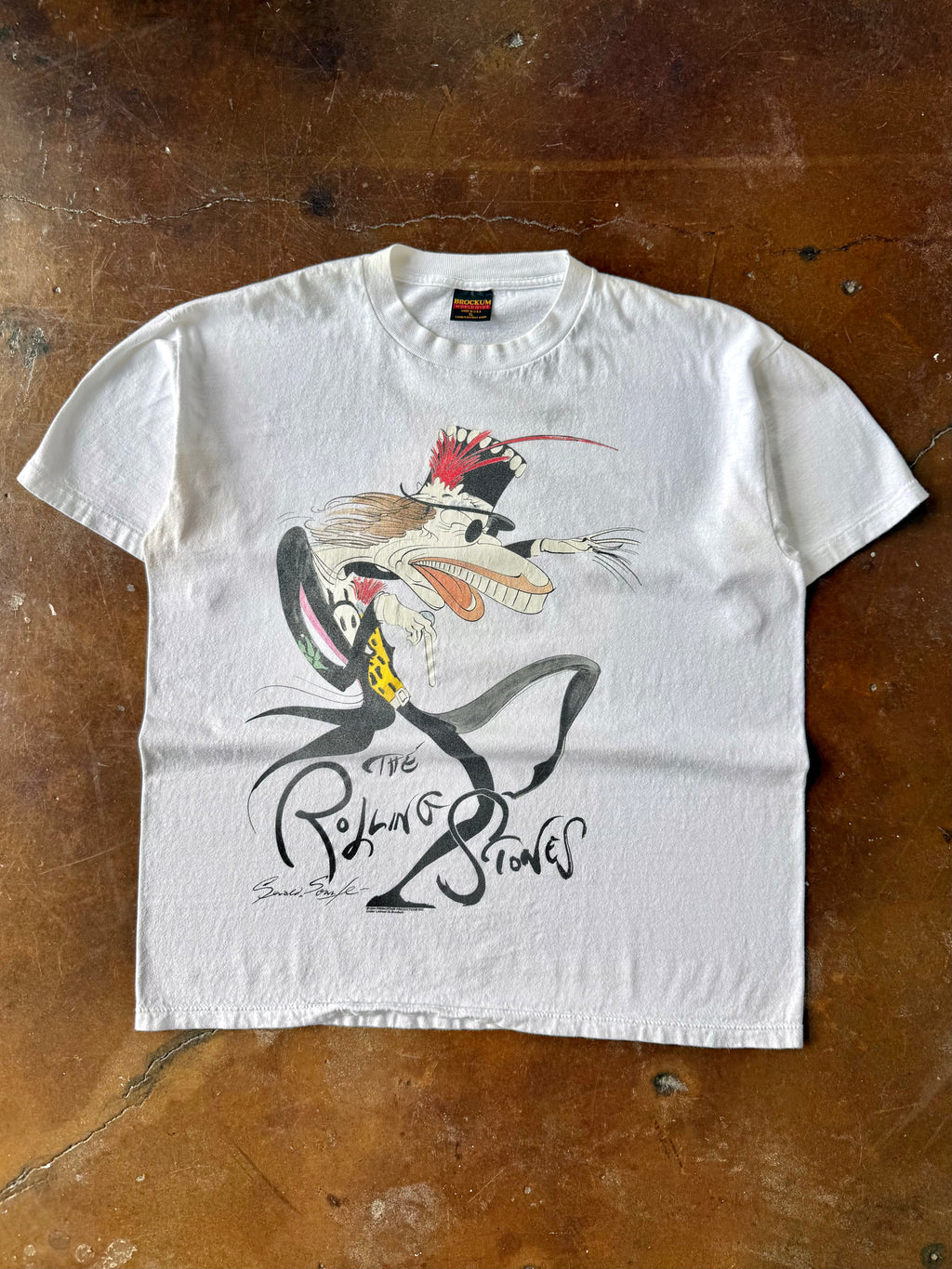 1994 Rolling Stones Voodoo Lounge "gerald scarfe" band shirt (XL)