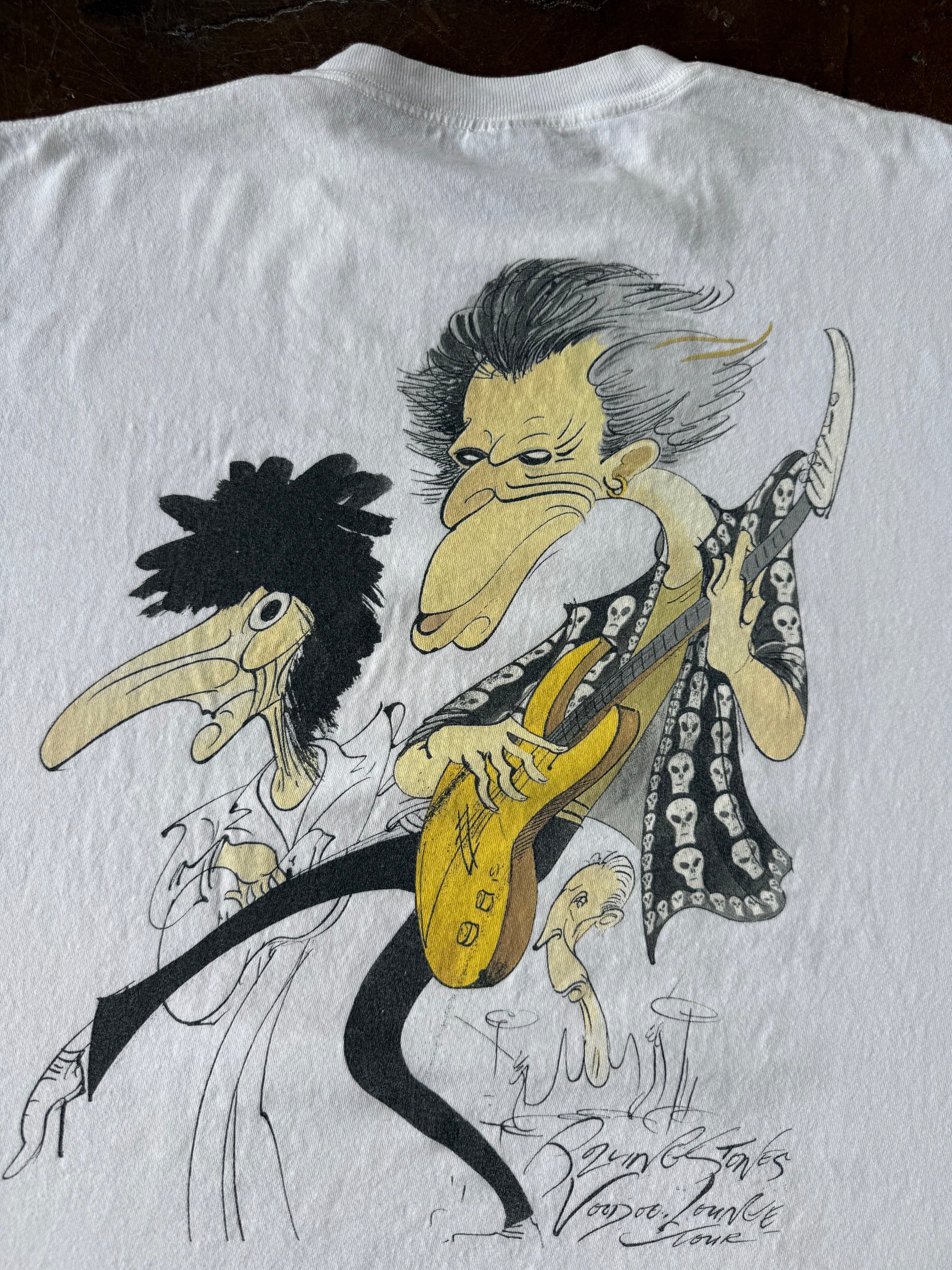 1994 Rolling Stones Voodoo Lounge "gerald scarfe" band shirt (XL)
