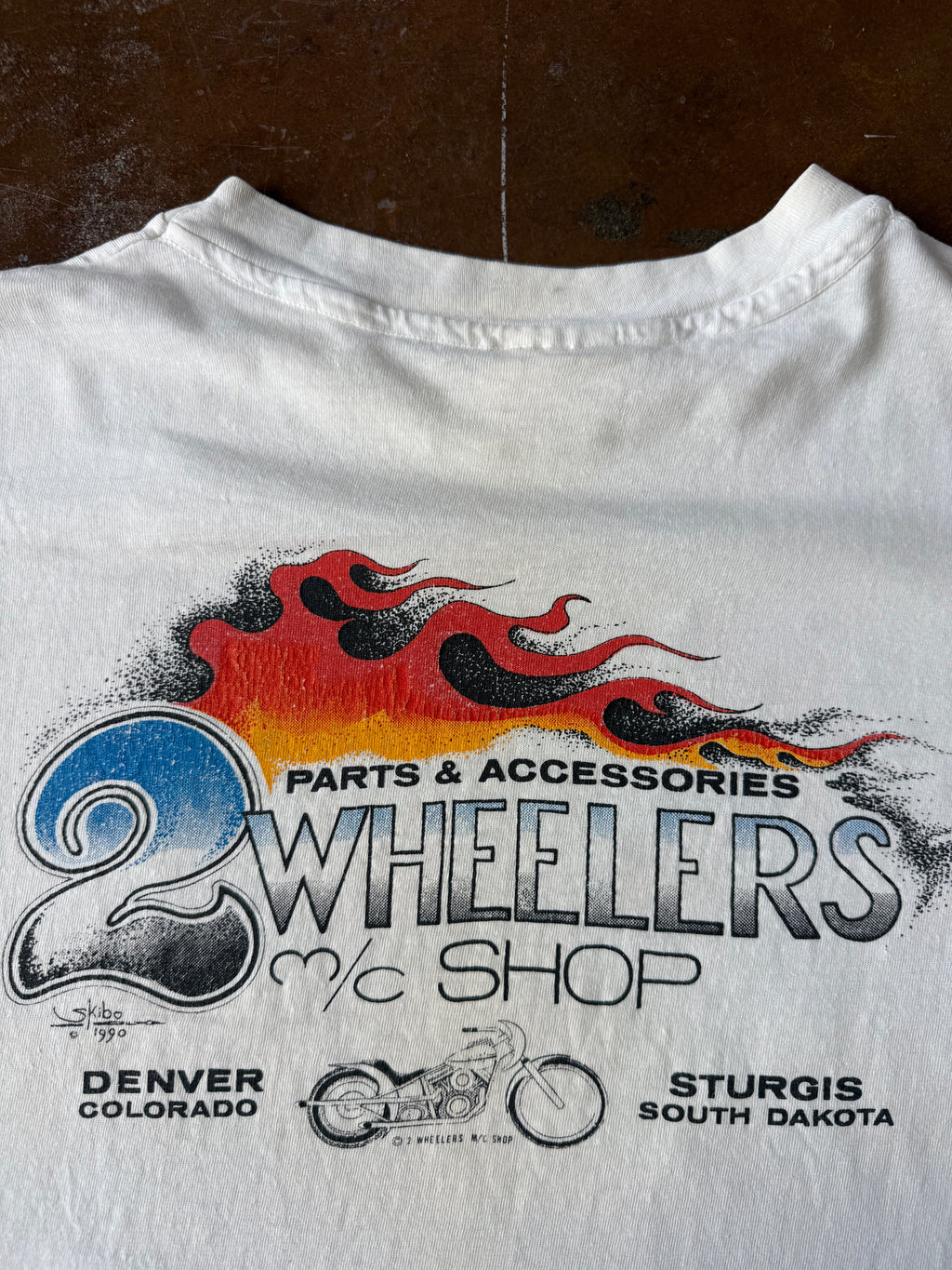 1990 Harley Davidson "beach club" biker shirt (LARGE)