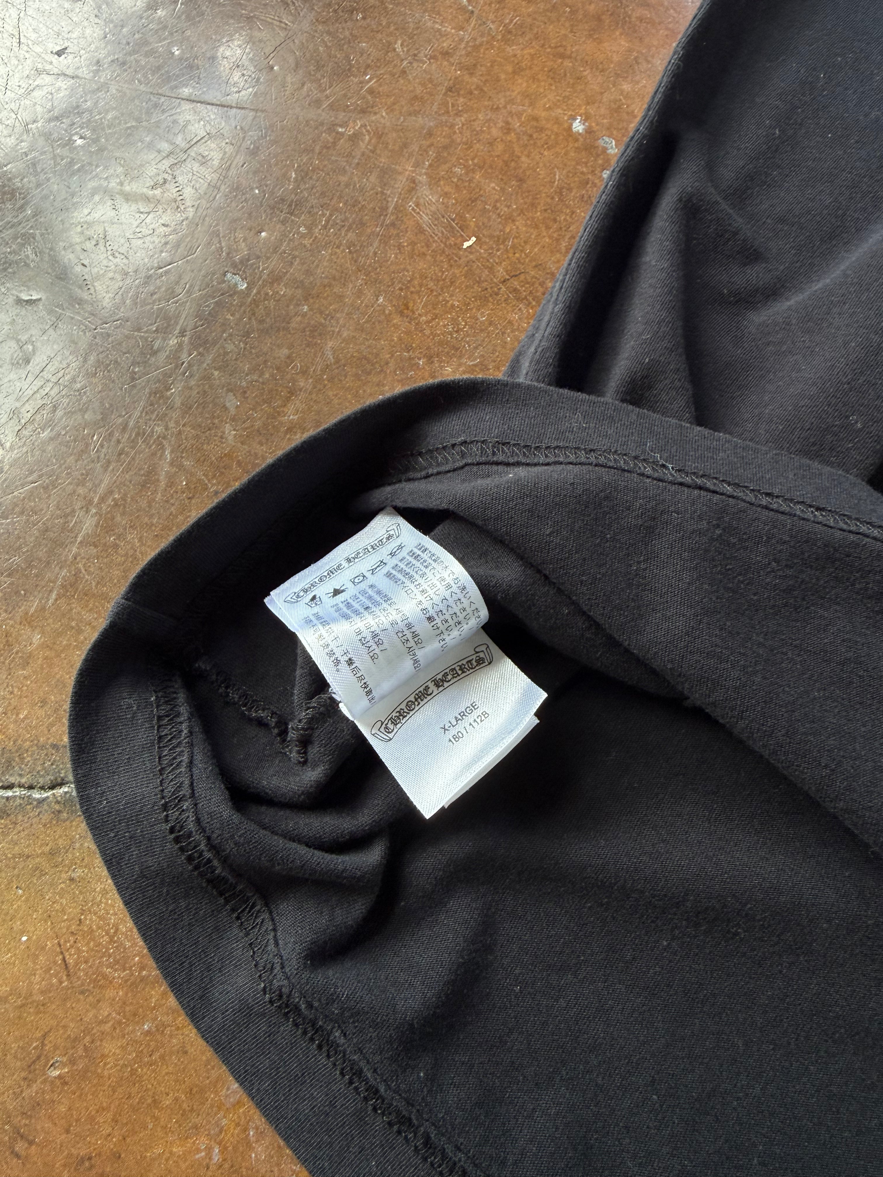 2000s Chrome Hearts "horseshoe logo" pocket shirt (XL)