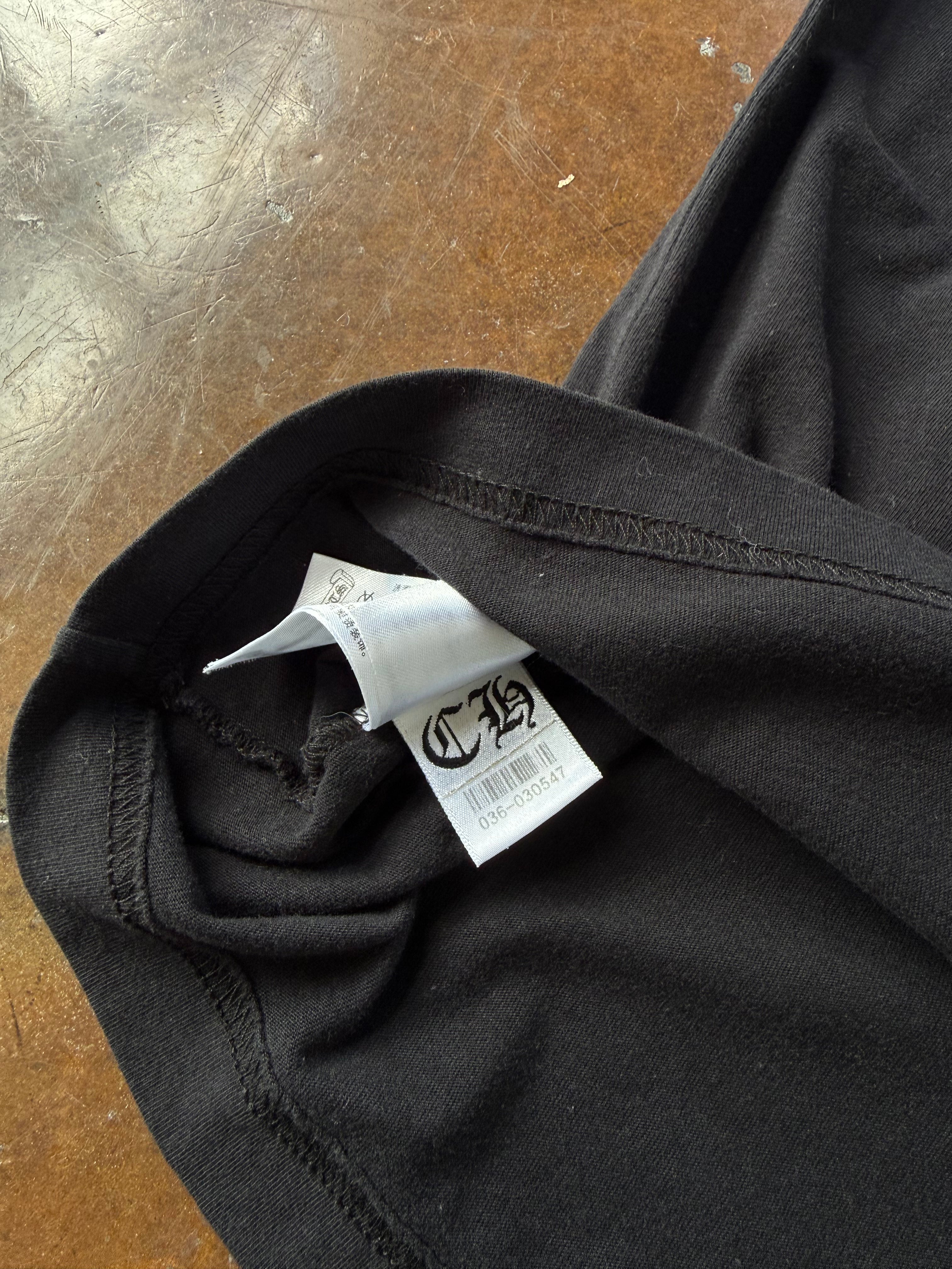 2000s Chrome Hearts "horseshoe logo" pocket shirt (XL)