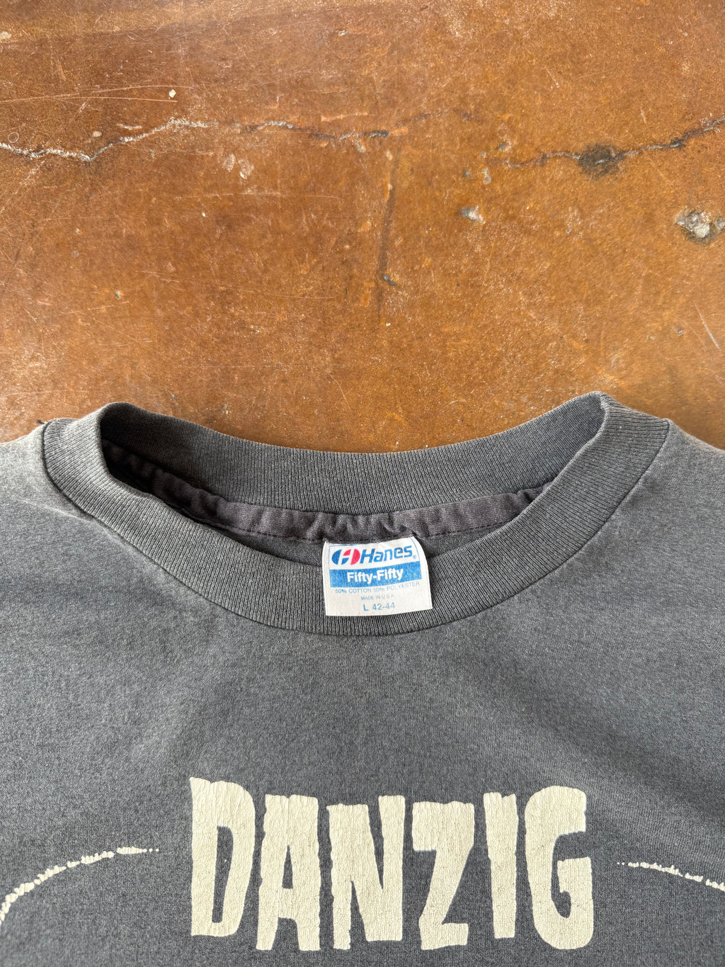80s Danzig "classic logo" band shirt (LARGE)