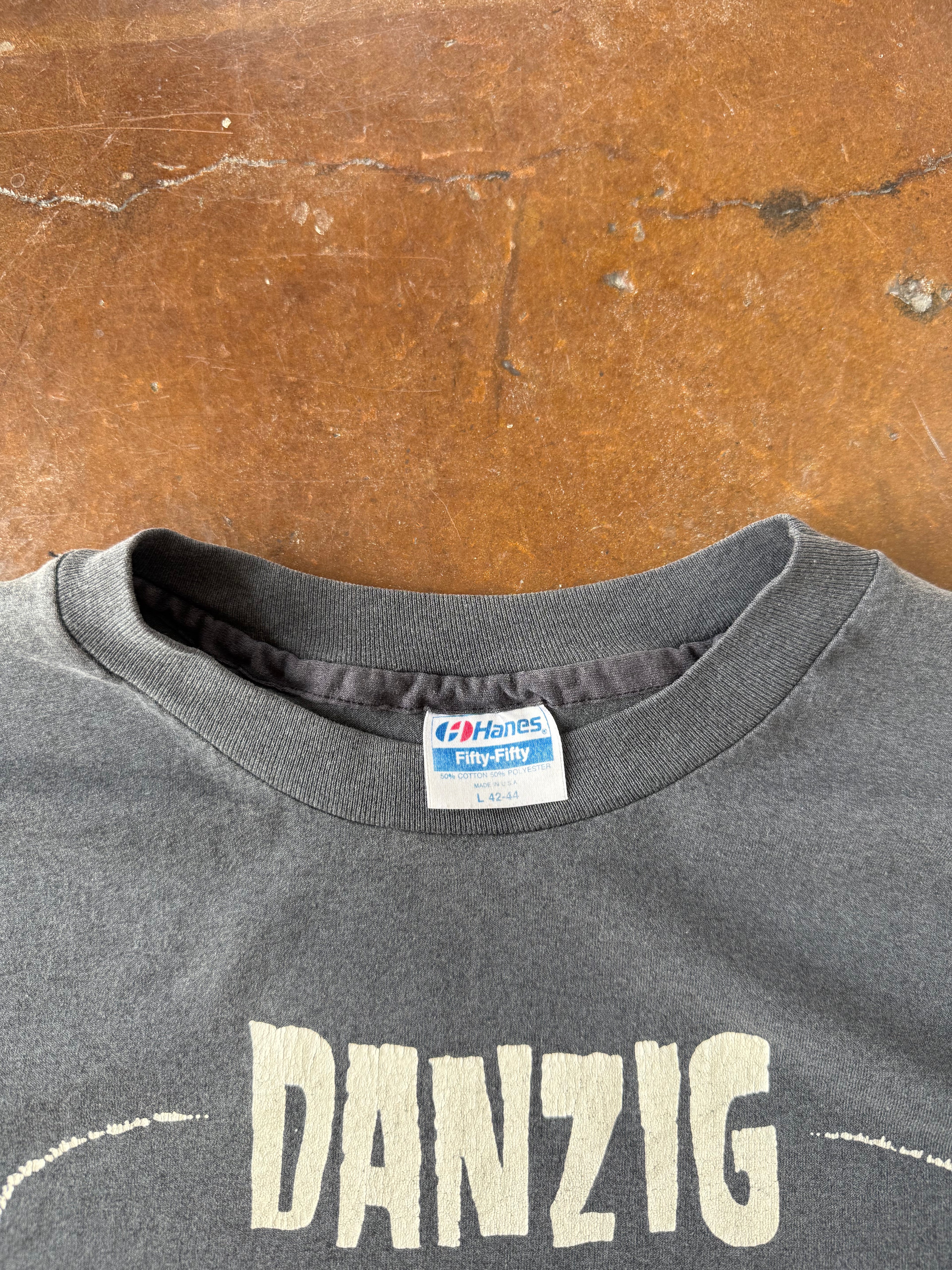 80s Danzig "classic logo" band shirt (LARGE)