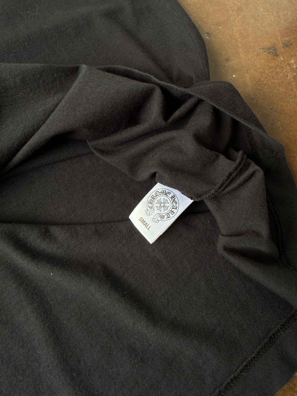 2000s Chrome Hearts "tonal plus cross" shirt (SMALL)