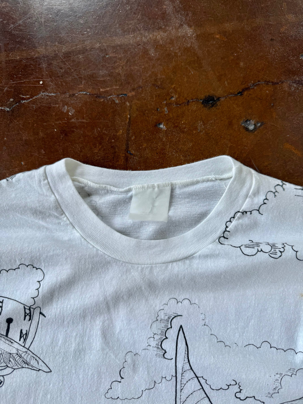 90s Illusion "mockingbird" art shirt (LARGE)