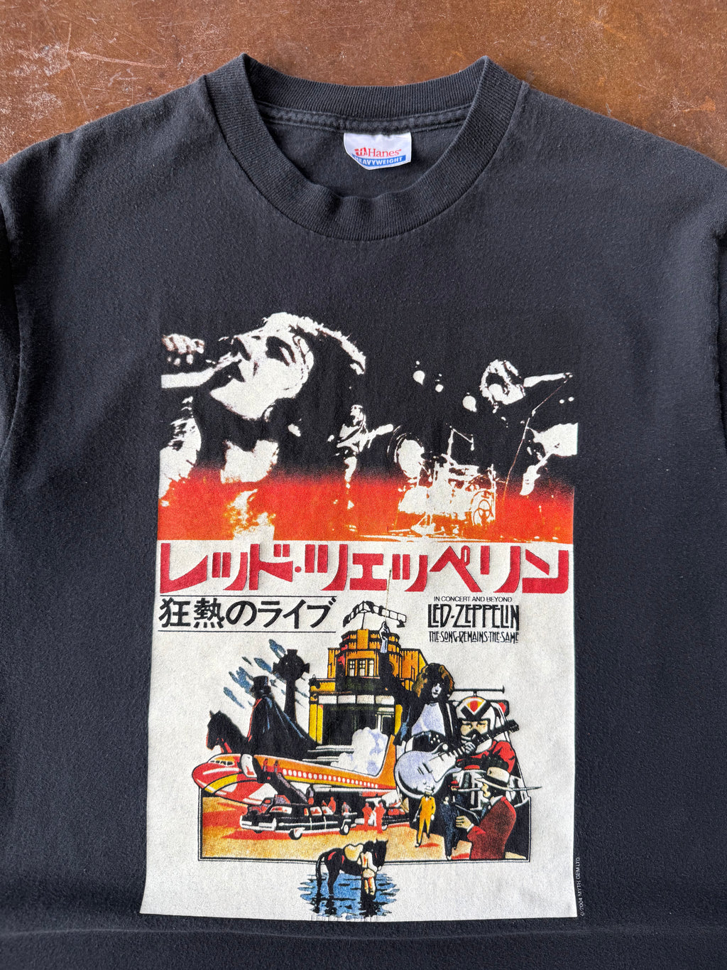 2004 Led Zeppelin "welcome to japan" tour shirt (SMALL)