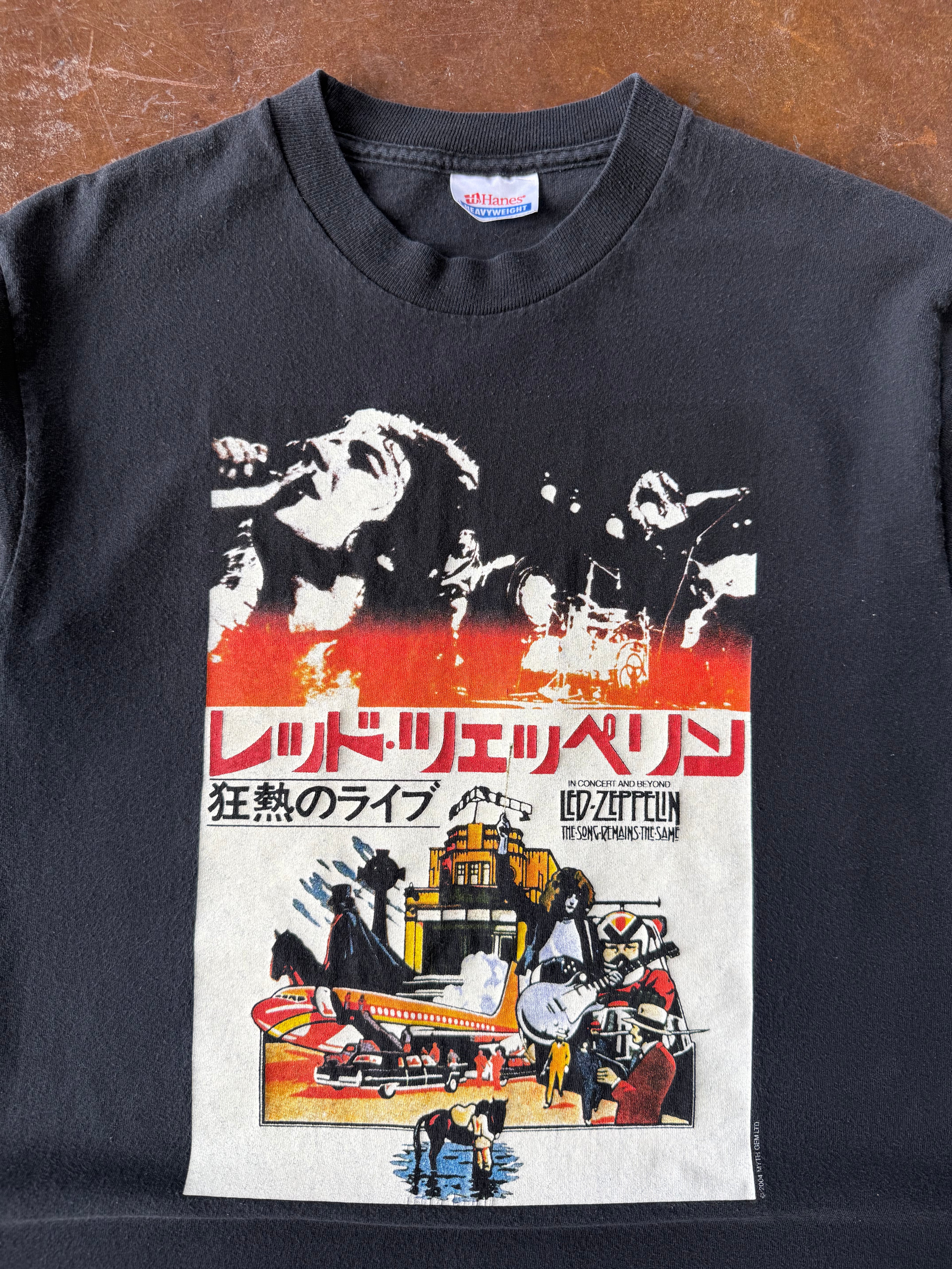 2004 Led Zeppelin "welcome to japan" tour shirt (SMALL)