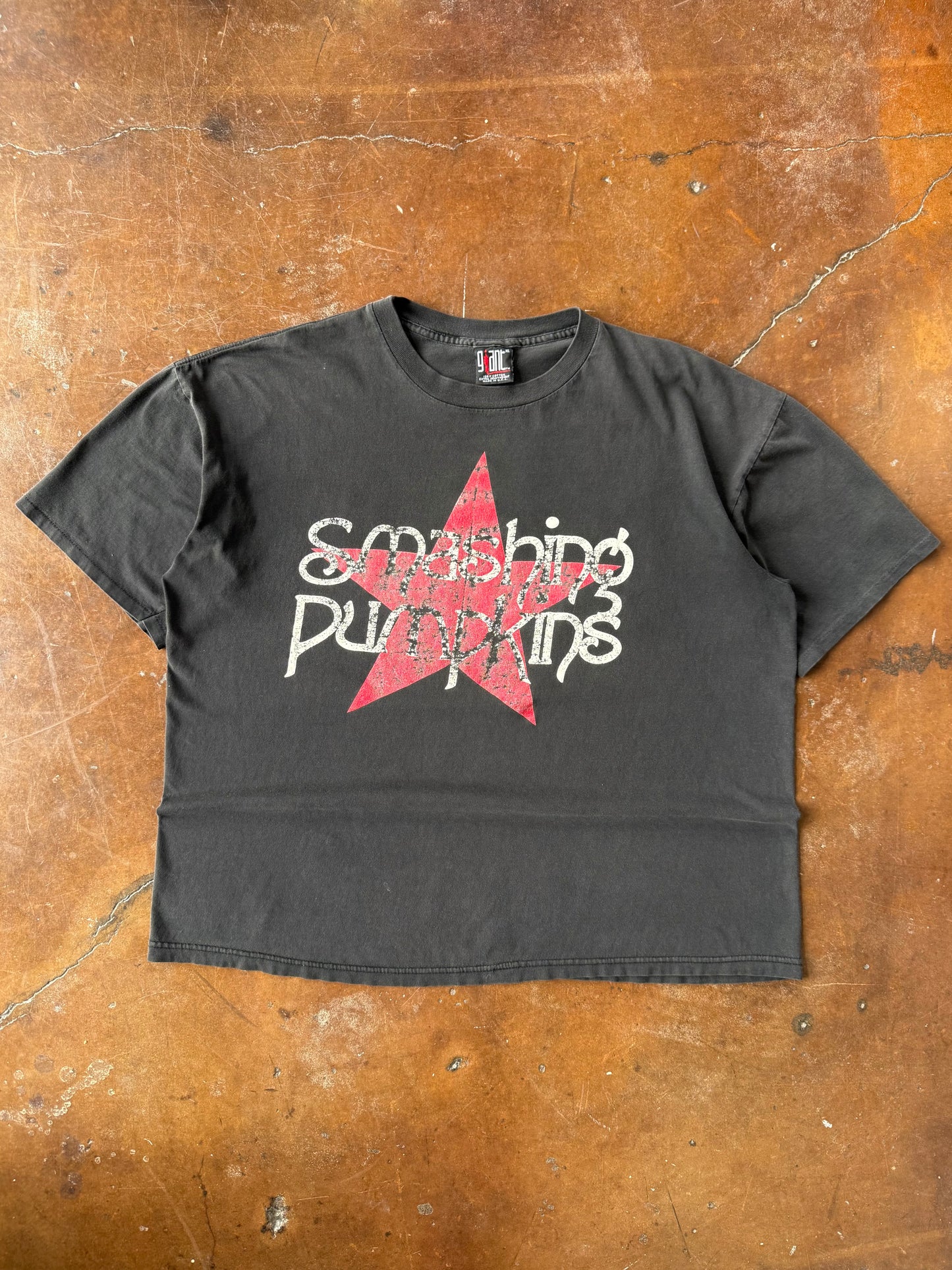 90s faded Smashing Pumpkins "just say maybe" band shirt (XL)