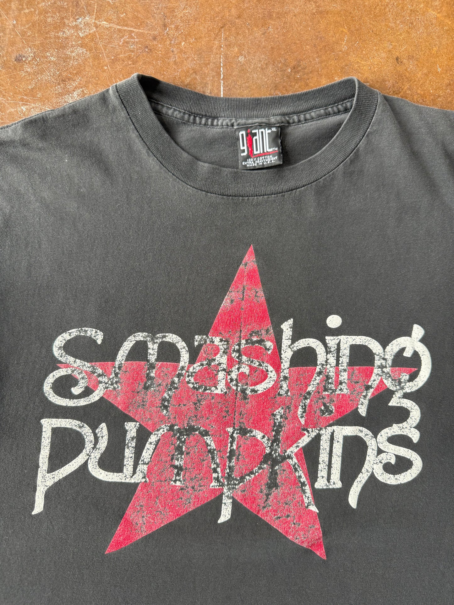 90s faded Smashing Pumpkins "just say maybe" band shirt (XL)
