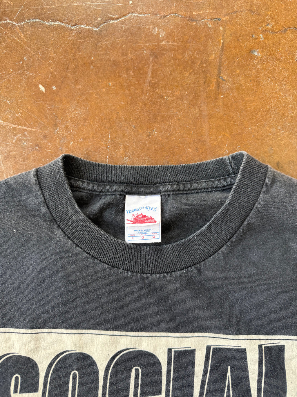 2000s Social Distortion "bail bonds" shirt (LARGE)