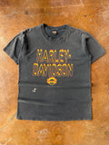 1995 Harley Davidson "flame logo" biker shirt (LARGE)