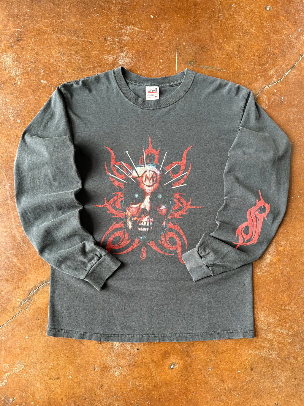 2001 Slipknot longsleeve band shirt (MEDIUM)