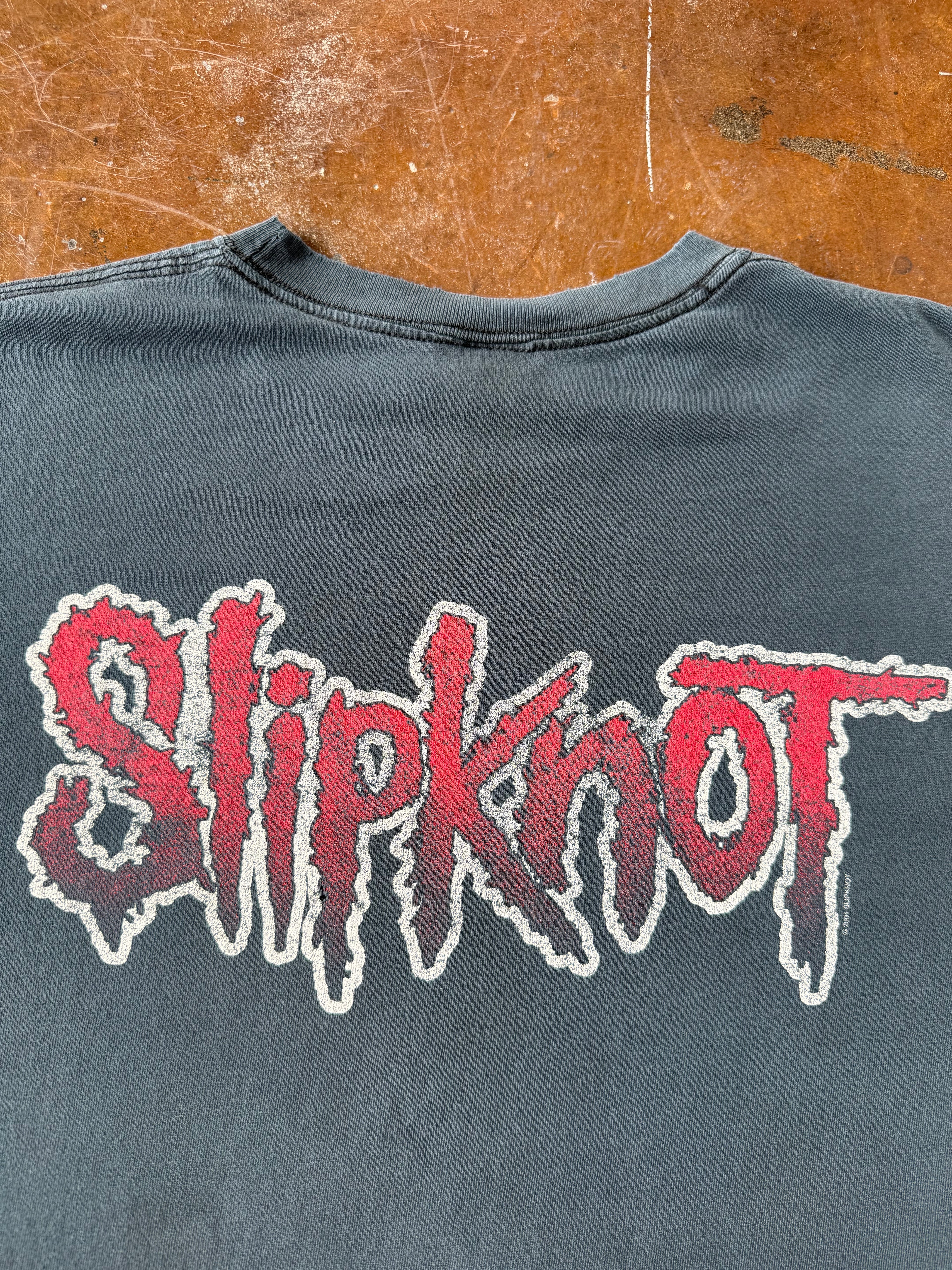 2001 Slipknot longsleeve band shirt (MEDIUM)