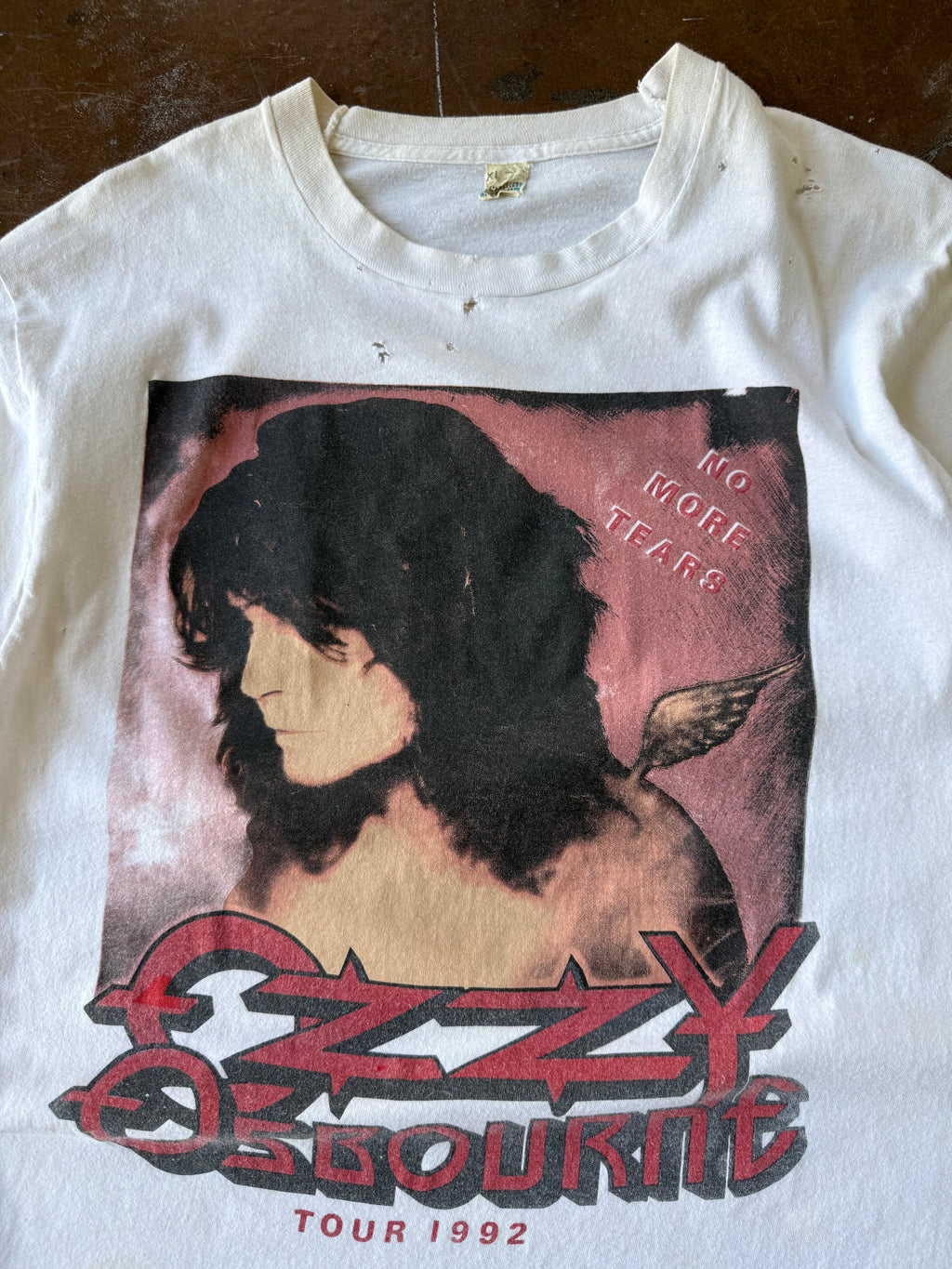 1992 Ozzy Osbourne "no more tears" tour band shirt (XL)