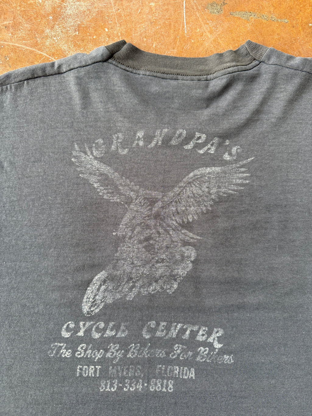 90s Loud Pipes Save Lives biker shirt (XL)