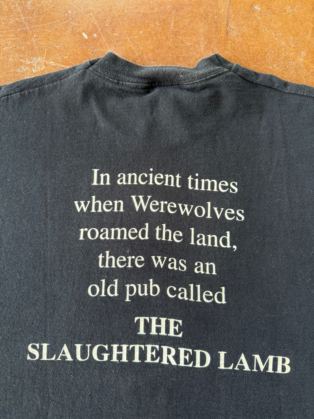 90s Slaughtered Lamb Pub "greenwich village" shirt (XL)