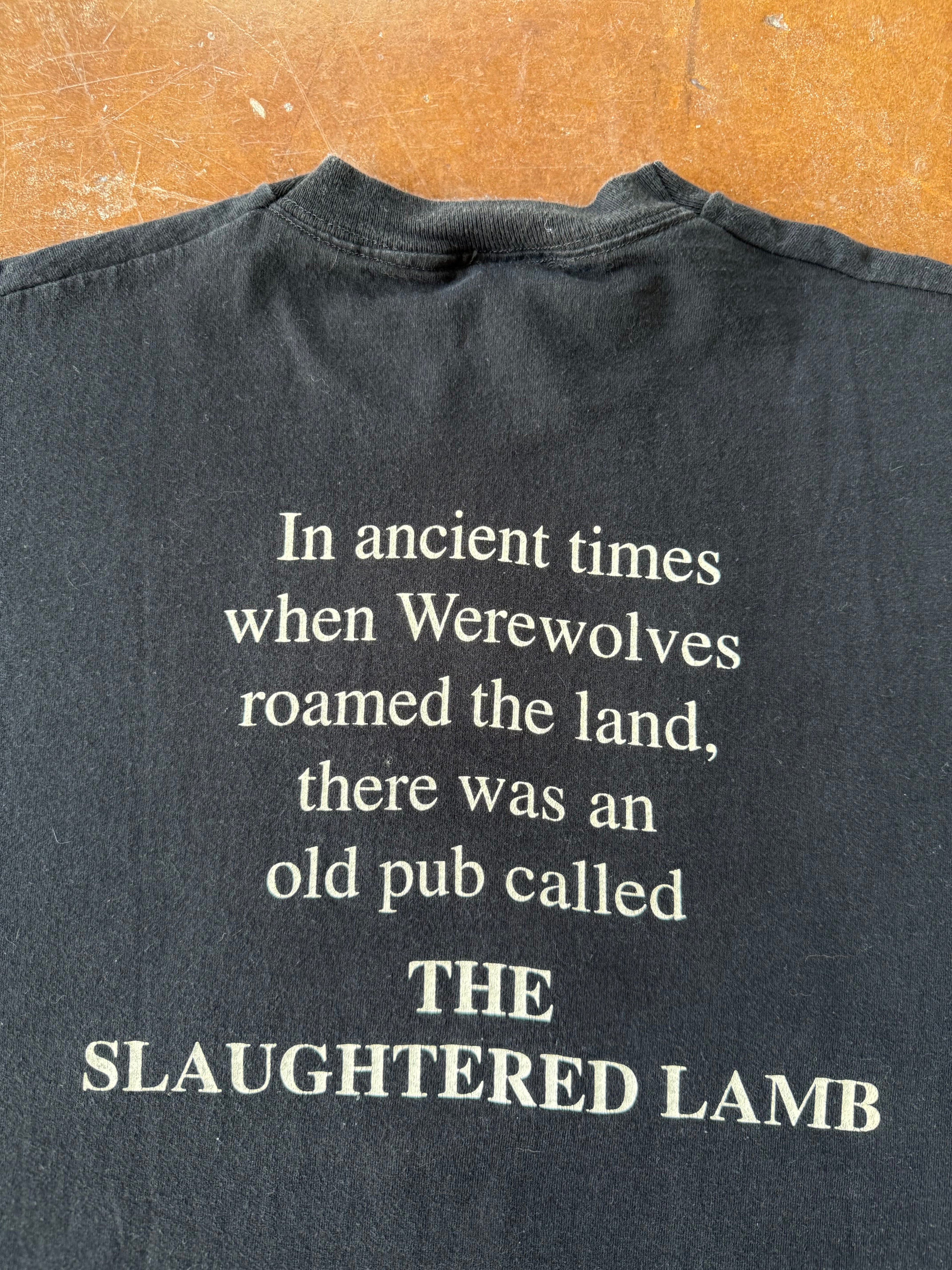 90s Slaughtered Lamb Pub "greenwich village" shirt (XL)